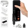 TALOEYH - Rivelatore di diamanti professionale, penna elettronica portatile del diamante per diamanti, zaffiri, rubini, cristalli, agate, gemme e altre pietre preziose, tester di durezza per gemme