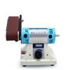 KXJQBM Lucidatore per gioielli, Levigatrice a nastro da tavolo 350*50 mm, macchina for incisione, smerigliatrice for la lavorazione del legno, for lucidatura di metalli in giada(320W left belt sande)