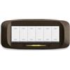 AVE 45PB96BZ-PLACCA BANQUISE PRESS.6M.BRONZO MET