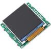 XUMIUZIY Kit di Saldatura Display Fai -da -te, Modulo LCD C3 con WiFi per L'apprendimento Scolastico, il Tempo, il Controllo a Tripla Display per L'accessorio Portatile