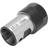 Fdit Porta di Mandrino a Blocco Colletto C20-ER16-35L per L'albero del Motore del Mandrino-struttura Durevole e Forte, Superficie Liscia, Tocco di Bloccaggio, Trapano, Taglierina Fresatura (16 mm)