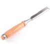 SAfweL Set di scalpelli for legno, set di scalpelli da 4 pezzi 1/4, 1/2, 3/4 e 1 (6 mm, 12 mm, 18 mm, 24 mm) con manici in legno, scalpello da carpentiere for la lavorazione del legno (Size : 18mm)