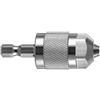 Generico Drill Chuck Converter, 3-Jaw Drill Chuck Adapter, 1/4 Inch Hex Shank Heavy Duty Power Tool Accessory Quick Change for Woodworking Metal Drilling Home Repair Professional Use