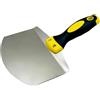Generic Raschietto per carta da parati, coltello per stucco, spatola per stucco | stucco da parete, coltello per nastrare, strumento per intonacare, coltello compatto in acciaio per raschiare, intonacar
