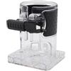Feegow Base professionale per fresatrice compatibile con macchine per tagliare il legno RT0701C WU601 in plastica trasparente e struttura in metallo con accessori di montaggio