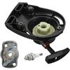 AOLUOER Kit molla for cane con nottolino puleggia avviamento facile adatto H // O N D A GX35 Gx 35 Motore a 4 cerchi tosaerba Trimmer Pezzi di ricambio