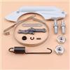 PUYEN Kit di riparazione for bulloni e dadi a barra a molla a fascia copertura del freno a catena for S//t//i//h//l 018 017 MS180 MS170 MS 180 170 Pezzi ricambio for a gas