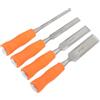 TEHAUX 4pezzi Scalpelli per Legno Scalpelli da Intaglio Resistenti Strumenti per Incisione Fai da Te Impugnatura in Kit per Intaglio del Legno