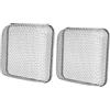 MasYosh 2 Pezzi di Sfiato per Forno, Copertura per Insetti Volanti in Acciaio Inossidabile da 4,5 X 4,5 Pollici, Schermo a Rete per Sfiato di Scarico Resistente con Design Resistente