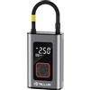 TELLUR Compressore portatile per auto Tellur, 150 PSI, 16 l/min, 4000 mAh, USB-C, alluminio