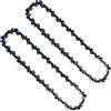 Opuladuo Catena per sega a palo Black & Decker LPP120 LPP120B NPP2018, catena di ricambio da 20,3 cm per Black & Decker CCS818 e altri - 3/8 - 0,43 - 34 DL