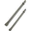 Generic Pneumatico Air Hammer Scalpello 350mm 14 450mm 17 Pollici Lungo Raschietto Collare Rotondo Scalpelli Piatti Set di Scalpelli Piatti