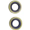 pljYocdO Kit guarnizione di tenuta del carburatore di scarico del cilindro e paraolio adatto for sega da taglio for calcestruzzo K750 K760 K770(2pcs Oil Seal)