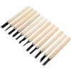 Uonlytech 12pezzi Coltelli per Intaglio Legno Lama Affilata Strumenti per Scultura in Cera Coltelli per Intaglio Legno Strumenti per Kit per Principianti Lavorazione Sgorbia Scalpello