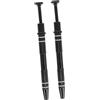 Hemobllo Strumento di Prelievo per Componenti Elettronici, Pinza a 4 Artigli in Alluminio Nero, Leggera e Resistente, 2 Pezzi per Piccole Parti