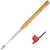 DSAINT Utensile for tornitura del Legno Sharp Detailer Tornio con Punta in Metallo Duro Scalpello for Utensili Bar Lame Sgorbia Lancia inclinata 35 ° con Inserto in carburo diamantato