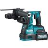 Makita HR004GD201 40V Max Li-Ion XGT Brushless SDS-Plus Martello rotativo completo di 2 batterie da 2,5 Ah e caricatore fornito in una custodia Makpac