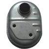 DORFEY Silenziatore di scarico adatto for H0-nda GX100 GCV135 GCV160 GC135 GC160 OEM 18310-ZM0-000