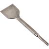 Hoement Scalpello Angolato in Acciaio Cromo Resistente per Martello Perforatore, Scalpello per Piastrelle Robusto e Durevole per Muro in Pietra, Colore Argento