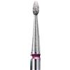 STALEKS Pro FA50 - Punta per trapano diamantata per unghie, punta arrotondata, diametro 1,6 mm, 3,4 mm, FA50R016/3,4 mm