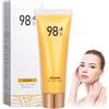 FOCUSUN Gold Peel Off, maschera Gold Foil Peel-Off, maschera antirughe, maschera viso in oro 24 K, maschera per la rimozione dei punti neri, pulisce i pori