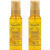 Generico Olio Illuminante al Cocco per Corpo e Capelli, 100 ml, Texture Leggera, Nutriente, Set da 2 Flaconi