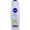 NIVEA Shampoo e balsamo 2 in 1 Express delicato (250 ml), shampoo intensivo con aloe vera, shampoo per capelli per la cura in pochissimo tempo