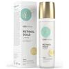 Cosphera Crema al retinolo - crema viso anti-rughe, 50 ml (Vegan) - con retinolo, oro e acido ialuronico - crema giorno di lusso e crema notte per viso, collo, occhi - di COSPHERA