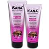 ISANA MED ISANA - Set di shampoo e balsamo professionale per capelli, 250 x 200 ml