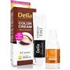 Generico Tinta Per Sopracciglia Colore Marrone Castano 4.0 Brown 15ml (set completo di contenitore e pennellino)