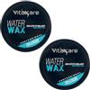 FEI FAN Cera Con Effetto Brillante, Water Wax, Cera Per Capelli Uomo Professionale, Per Capelli Più Scolpiti e Definiti 100ml (2 Unità)