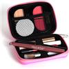 AOLIKOKO Set regalo di trucco all-in-one, mini kit cosmetico, facile da trasportare, kit trucco riutilizzabile, regalo meraviglioso