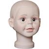 Perfeclan Bambino Manichino Bambini Manichino Testa Capelli Parrucca Cappello Supporto Espositore - come descritto, M