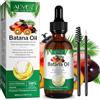 P-Beauty - Olio per capelli Batana con rosmarino 60 ml vegano - Olio per la crescita dei capelli, anti-perdita di capelli, cura del cuoio capelluto, idrata e rigenera i capelli danneggiati, ripara
