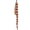 xiuling4568 Extension for coda di cavallo a bolle da 30 pollici for donna, capelli sintetici lunghi intrecciati con cordino in pelle, code di cavallo afro lisce e soffici per l'uso quotidiano(4/30HL)