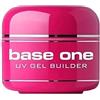 Beauty Space nails Silcare - 100g GRANDE FORMATO, Gel Uv French Pink Babyboomer, Costruttore Builder autolivellante media densità - Ricostruzione unghie - Effetto rosa latte lattiginoso