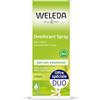 WELEDA Duo - Deodorante spray citrus, 2 x 100 ml