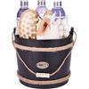 BRUBAKER Cosmetics Set Bagno Benessere - Lavanda - Set Regalo da 9 Pezzi con Accessori Per La Cura E il Massaggio Nella Vasca da Bagno Decorativa