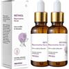 Bamideo Retinol Rejuvenation Serum, Retinol Serum Korean for Face, Bakuchiol Face SerumKorean, for All Skin Types, 30ml(2pcs)