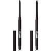 Maybelline New York Tattoo Liner Smokey Matita Occhi in Gel Waterproof a Lunga Tenuta Colore Black Finish Matte e Uniforme Con Spugnetta per Sfumature incorporata - 2 Cosmetici