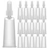FOMIYES 50 Pezzi Applicatori Per Fiale Trasparenti, Tappi Di Protezione Per Ampolle Da 1-3Ml, Strumenti Di Dispensa Liquidi Per Uso Medico E Domestico