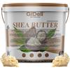 GiDeli Burro di karitè 100% puro e non raffinato, burro di karité naturale per pelle, capelli e cosmetici fai da te, 1000 g