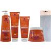 FEI FAN SET CURL: Shampoo Definizione 500ml + Balsamo Districante 300ml + Fluido Modella Ricci 200ml + Maschera Disciplinante Nutriente 500ml + Fascia Per Capelli