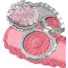 HUAZXIAOD Flower Knows Fard Shell Pearl Finitura Opaca Polvere in Rilievo Effetto Naturale Delicato Ispirazione Vintage Atmosfera Romantica (C05)