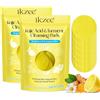 P-Beauty Cosmetic Accessories P-Beauty, tamponi per la pulizia della curcuma, 2 x 60 pezzi, per la pulizia del viso e della pelle con estratto di curcuma - pulisce, lenisce e migliora il tono della pelle - Cleansing Pads per tutti