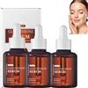 homomdy Glutathione siero, glutathione siero con glutatione 20,000ppm, niacinamide e acido ialuronico, macchie scure, miglioramento dell'elasticità della pelle, rivitalizzazione della carnagione, idratazione