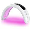 Elitzia Photon - Maschera per terapia della luce a LED, 6 colori, con viso, collo, corpo, mani, cura della pelle, pieghevole, per terapia della luce rossa, 182 perline con lampada a LED
