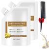 Generic Set shampoo balsamo anticaduta, shampoo e balsamo anticaduta, balsamo naturale per il controllo dell'olio vegetale, adatto a tutti i tipi di capelli (2 pezzi + pettine)