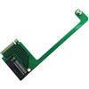 Zhixteu Per ROG Ally Modifica M2 Scheda Adattatore Disco Rigido PCIe 4.0, Scheda di Trasferimento Manuale 90 Gradi M2 Scheda di Trasferimento per ASUS Ally