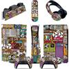 LNMLRBXEXZ Adesivo Skin Per PS5 Console Disc Edition & Digital Sticker Vinyl Decal Cover Per Ps5 Controller & Charging Station & Headset & Media Remote 23609 Decalcomania Per Cover(Disc Version)